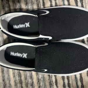 Hurley Classic Black Slip-Ons